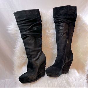 LE SILLA ITALIAN SUEDE BOOTS